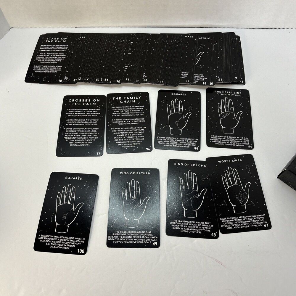 Palm Reading Cards By Gift Republic 2019 GR700016 - Picture 4 of 5